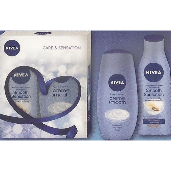 Nivea Body Smooth body lotion 250 ml + shower gel 250 ml, cosmetic set