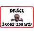 Nekupto Humor in the Czech Republic humorous sign 15 x 10 cm 1 piece