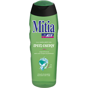 Mitia for Men Speed Energy shower gel, 400 ml