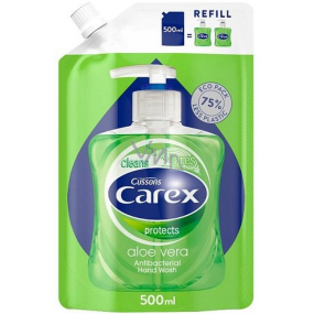 Carex Aloe Vera antibacterial liquid soap refill 500 ml