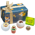 Bomb Cosmetics Silent Night Ballistics 2 x 160 g + block 50 g + ball 30 g + soap 100 g, cosmetic set