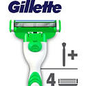 Gillette Mach3 Sensitive razor + spare head 3 pieces for men