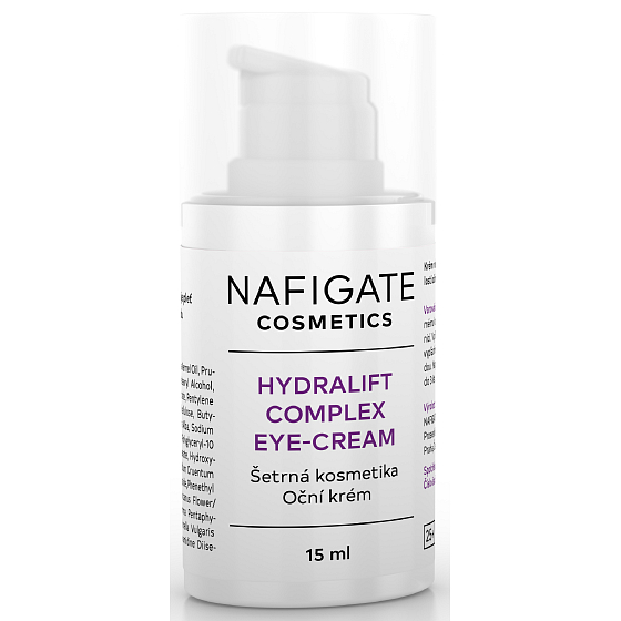 Nafigate Cosmetics HydraLift Complex eye cream reduces the imperfections of the eye area by 15 ml
