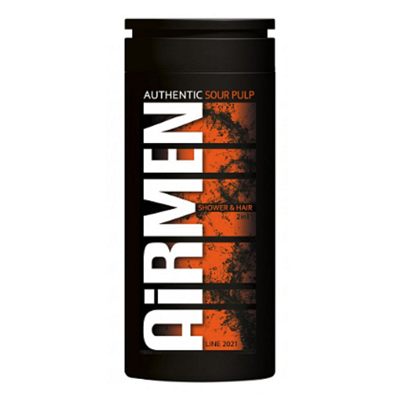 Authentic Airmen Sour Pulp 2-in-1 shower gel and shampoo for men 400 ml