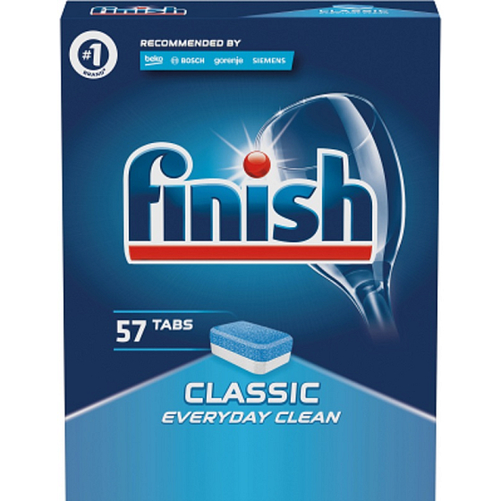Finish Classic dishwasher tablets 57 pieces, 912 g