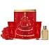 Grace Cole Wild Fig & Cranberry shower gel 100 ml + body cream 100 ml + bath foam 50 ml + bath sponge + tin box, cosmetic set for women