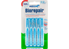 Biorepair Super Fine Interdental Brushes 0.6 mm Light Blue 5 Pieces
