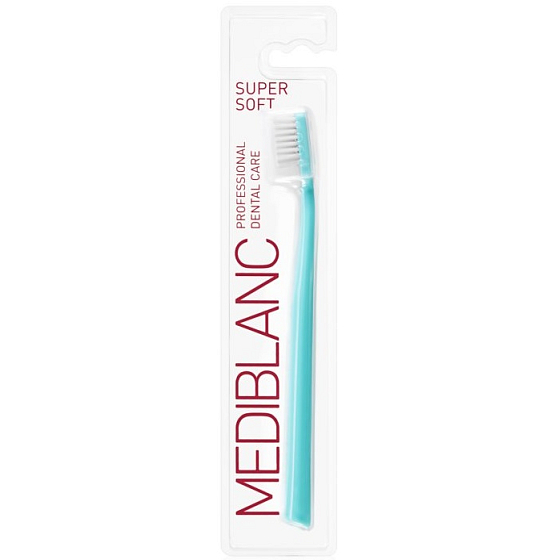 Mediblanc Super Soft toothbrush 4210 fibers ultra soft 1 piece different colors