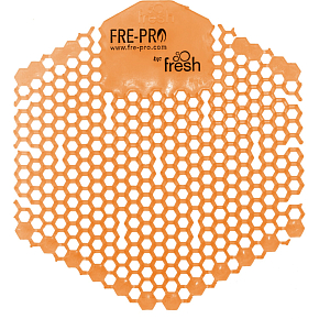 Fre Pro Wave 3D Mango scented urinal strainer orange 1 piece