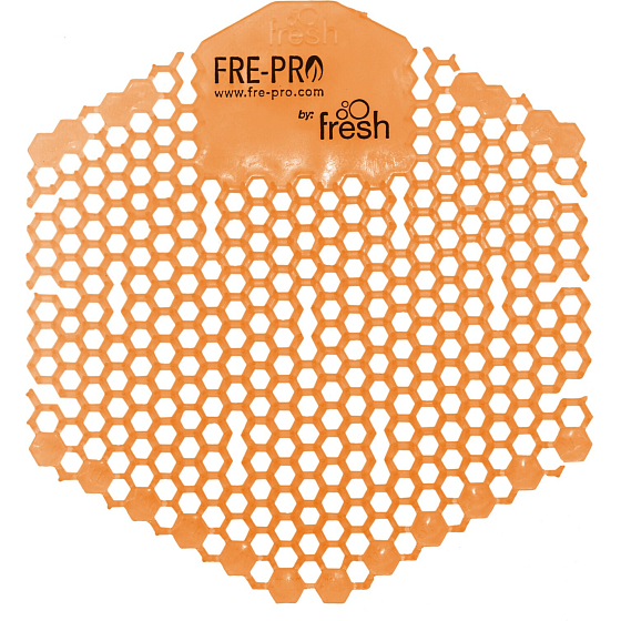 Fre Pro Wave 3D Mango scented urinal strainer orange 1 piece