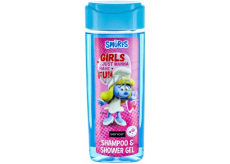 Smurfs Smurfette shower gel and hair shampoo for children 210 ml