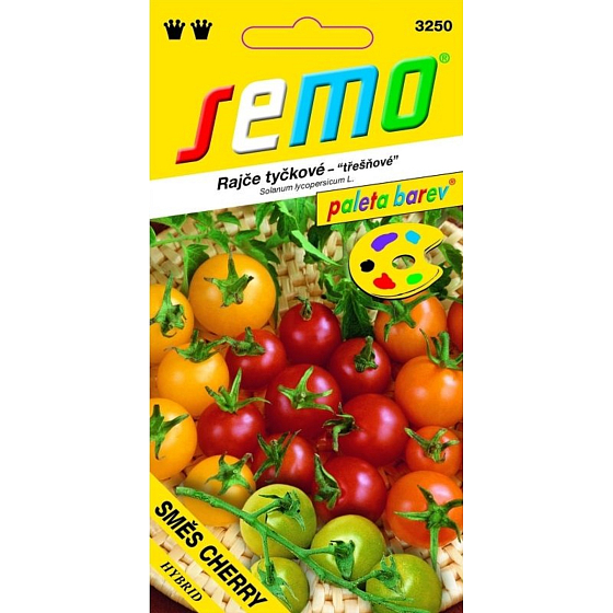Seed Tomato Cherry Mixed Colours 10 seeds