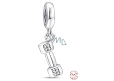 Sterling silver 925 gym, china, lucky bracelet pendant