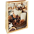 Nekupto Gift paper bag 32,5 x 26 x 13 cm Christmas candles