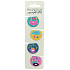 Albi Magnetic mini folders Cute icons, diameter 3 cm 4 pieces