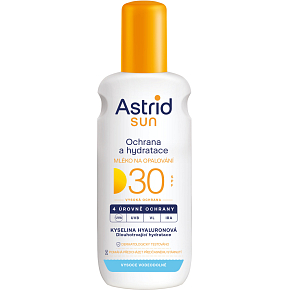Astrid Sun Moisturizing Sunscreen Spray OF30, 200 ml
