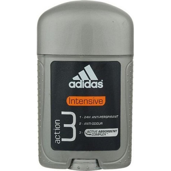 Adidas Action 3 Intensive antiperspirant deodorant stick for men 53 ml