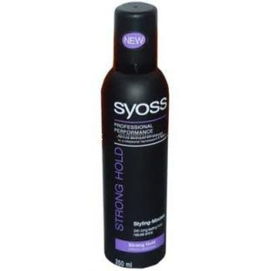 Syoss Strong Hold strong fixation and flexible control foam hardener 250 ml