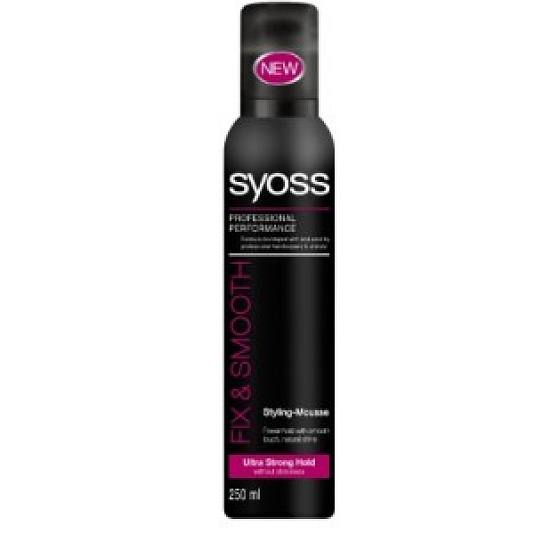 Syoss Fix & Smooth strong fixation and smoothing foam hardener 250 ml