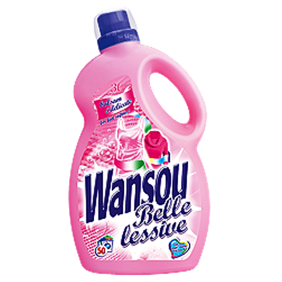 Wansou Belle Lessive Balsam & Delicate liquid detergent 3 l