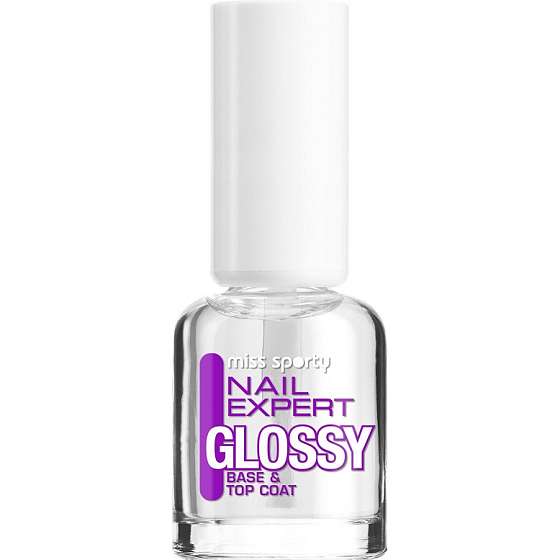 Miss Sporty Nail Expert Glossy Base & Top Coat base and top nail polish 8 ml