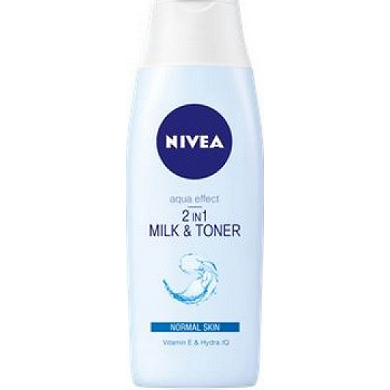 Nivea Aqua Effect 2in1 cleansing lotion and normal and mixed water 200 ml