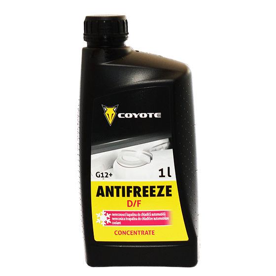 Coyote Antifreeze G12 D/F concentrated coolant for car radiators 1 l