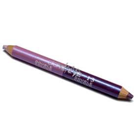 Princessa Davis Eye Double Colour eyeshadow pencil + sharpener 013 pink and purple 6 g