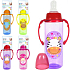 First Steps Jungle 0+ baby bottle with Zebra grips 250 ml