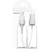 Travel set of 75 ml nebuliser and 75 ml dispenser bottles in plastic container, 303