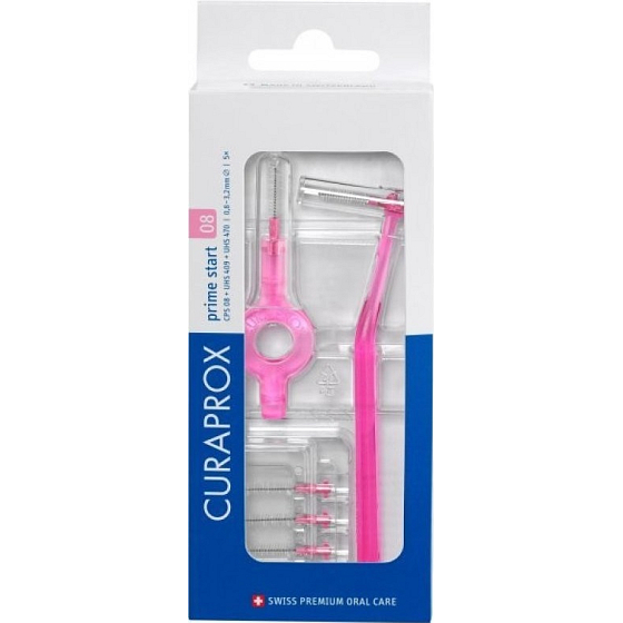 Curaprox CPS 08 Prime Start Interdental Brushes 5 Pieces