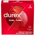 Durex Feel Thin Classic condom with a thinner wall for increased sensitivity, nominal width 56 mm, 3 pieces
