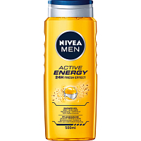 Nivea Men Active Energy Shower Gel, 500 ml