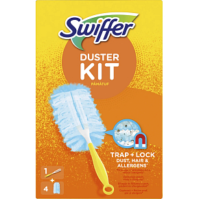 Swiffer set handle + duster, 4 pcs