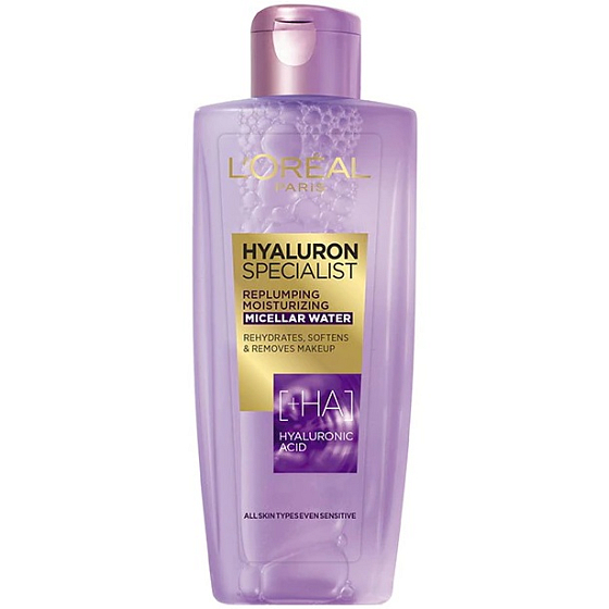 Loreal Paris Hyaluron Specialist moisturizing micellar water suitable for sensitive skin 200 ml