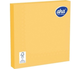 Aha Paper Napkins 3 ply 33 x 33 cm 20 pieces Yellow