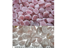 Rose quartz for regenerative therapy, approx. 3 - 4 cm, 1 piece, love stone