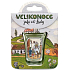 Nekupto Glass shot glass Lada Easter - carolers 40 ml