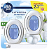 Ambi Pur Bathroom Cotton Flower bathroom air freshener gel 2 x 7,5 ml, duopack