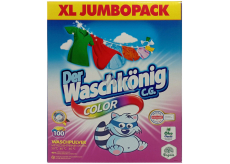 Washkönig Color BOX 100 dávek prací prášek na barevné prádlo 6 kg