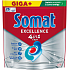 Somat dishwasher tablets Excellence 4in1, 75 pcs