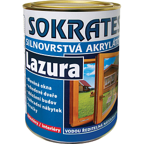Sokrates Varnish thick layer varnish for wood, clear, 0.7 kg