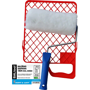 BARVY A LAKY HOSTIVAŘ Vestan complete painting roller with holder and grid, 180 mm BARVY A LAKY HOSTIVAŘ Vestan complete painting roller with holder and grid, 180 mm