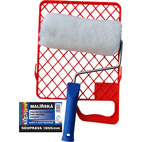 BARVY A LAKY HOSTIVAŘ Vestan complete painting roller with handle and tray, 180 mm
