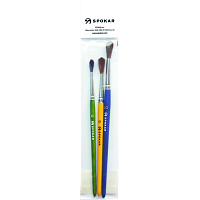 Spokar 7102 set of school brushes, no. 6, 8, 10
