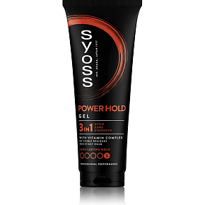 Syoss Men Power Hold Styling Gel Megasil Fixation 250 ml Syoss Men Power Hold Styling Gel Megasil Fixation 250 ml