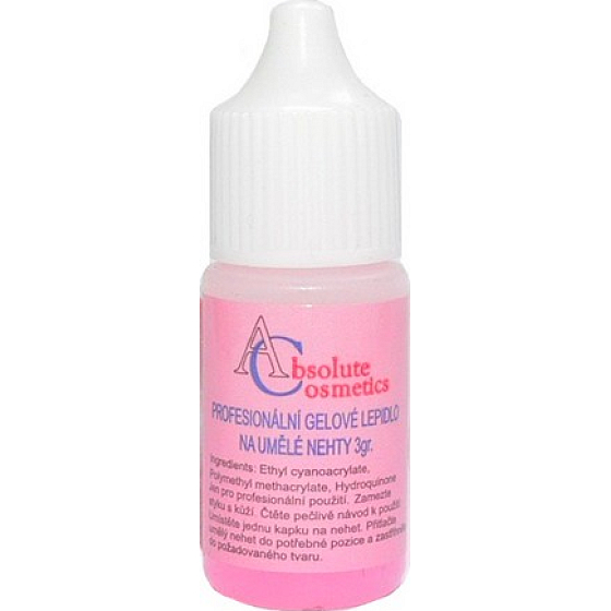 Absolute Cosmetics Professional gel glue for artificial nails 3 g