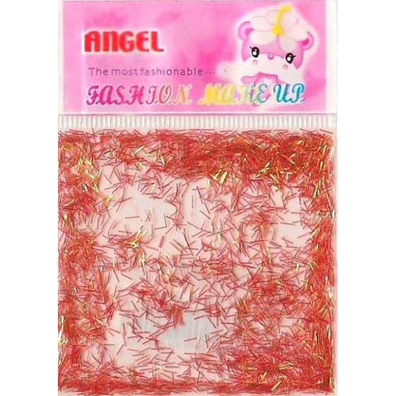 Angel Nail decorations ribbons red 2 g