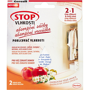 Ceresit Stop Moisture Absorption Bags Energetic Fruit Fragrance 2 x 50g