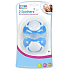 First Steps Bpa Free Orthodontic silicone comforter blue 2 pieces